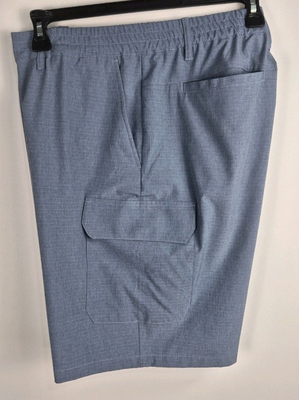 Roundtree Yorke Men's Shorts Size 42 Comfort Moisture Wicking Stretch Blue 09 - Picture 9 of 10